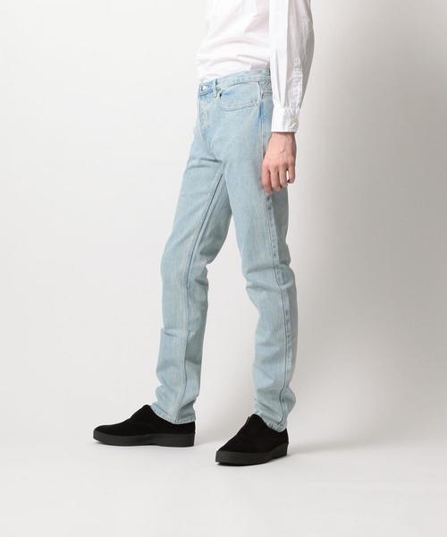 A.P.C.（アーペーセー）の「＜A.P.C.＞ PETIT NEWSTANDARD STONE/ﾃﾞﾆﾑ 