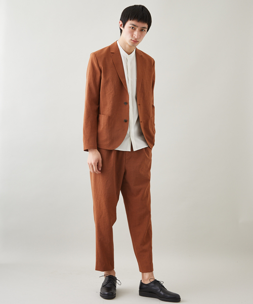 STUDIOUS（ステュディオス）の「カラーCOOLライトアンクルスラックス（スラックス・メンズ・グレー/ネイビー/ブラウン・1/2/3）」の7枚目の写真