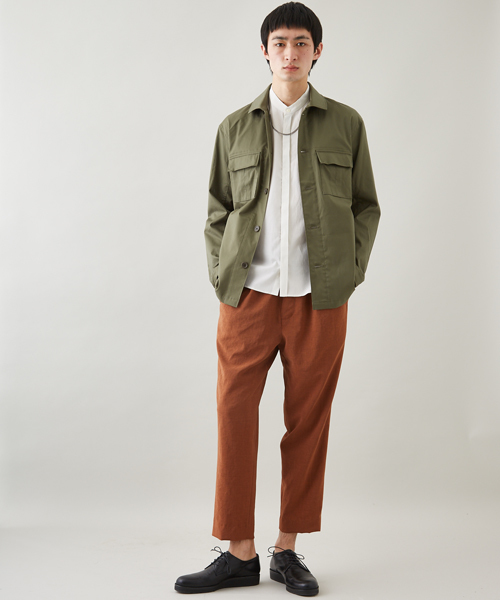 STUDIOUS（ステュディオス）の「カラーCOOLライトアンクルスラックス（スラックス・メンズ・グレー/ネイビー/ブラウン・1/2/3）」の8枚目の写真