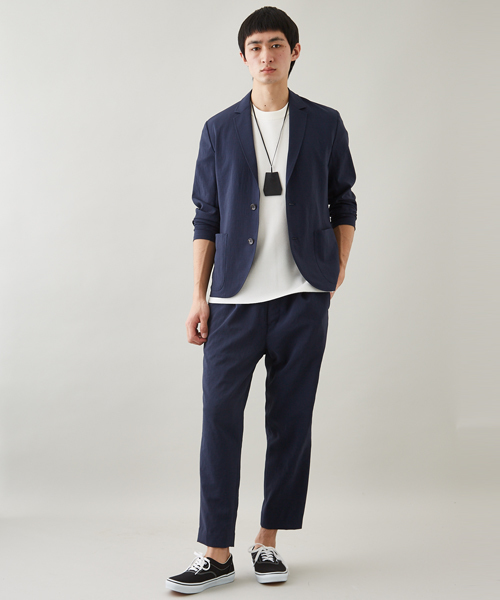 STUDIOUS（ステュディオス）の「カラーCOOLライトアンクルスラックス（スラックス・メンズ・グレー/ネイビー/ブラウン・1/2/3）」の21枚目の写真