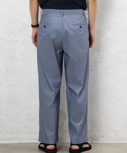 green label relaxing(グリーンレーベルリラクシング)の「CM T/C TWILL 1タック バギーパンツ ◆(その他パンツ・メンズ・ブラック/ベージュ/ネイビー・LARGE/MEDIUM/SMALL)」の13枚目の写真