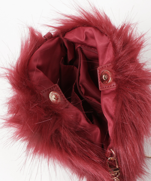 Andemiu（アンデミュウ）の「ファーショルダーＢＡＧ771959（ショルダーバッグ・ホワイト/グレー/その他/レッド・FREE）」の11枚目の写真