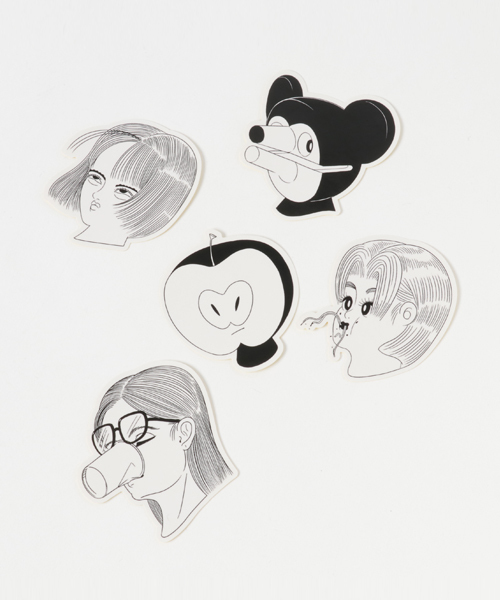 Tokyo Cultuart By Beams トウキョウカルチャートバイビームス の 牛木匡憲 Visitorsステッカーセット A ステッカー テープ Wear