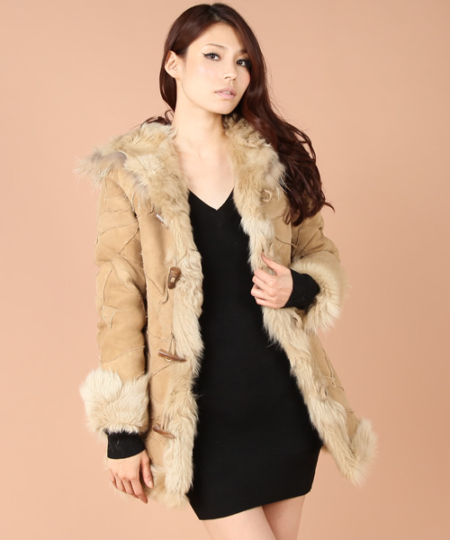 DURAS（デュラス）の「ムートンコート（その他アウター）」 - WEAR 