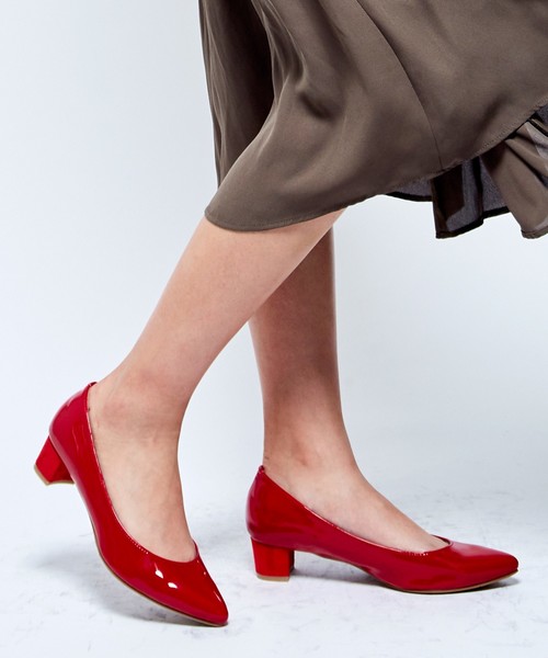 Realta(レアルタ)の「Realta(レアルタ) 走れるポインテッドトゥパンプス(パンプス・レディース・ブラック系その他/ブラック/ロイヤルブルー/レッド系その他/グレー/ベージュ系その他/モカ/ピンクベージュ/グレー系その他/レッド/ピンク系その他/ブルー系その他・24/25/22.5/23/23.5/25.5/21.5/22/24.5)」の12枚目の写真