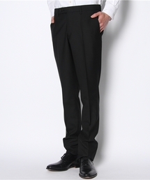 green label relaxing | □T/W SERGE SLIM NOPパンツ(スラックス)