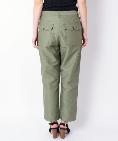 SHIPS（シップス）の「コットンリネンベイカーパンツ◇（カーゴパンツ・レディース・ベージュ/オリーブ・36/38）」の6枚目の写真