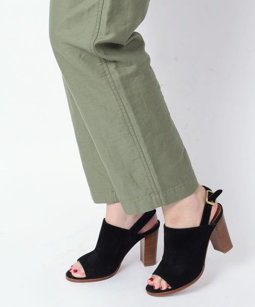 SHIPS（シップス）の「コットンリネンベイカーパンツ◇（カーゴパンツ・レディース・ベージュ/オリーブ・36/38）」の8枚目の写真