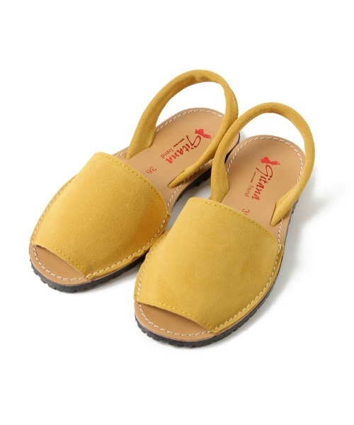 laboratory work(ラボラトリーワーク)の「gitanaサンダル(サンダル・レディース・ブラック/イエロー/ブルー系その他/キャメル・MEDIUM)」の1枚目の写真