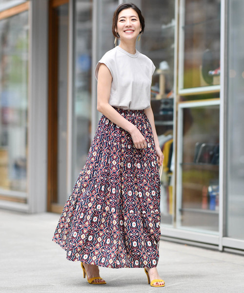 RIVE DROITE（リヴドロワ）の「ノースリBIGTee（Tシャツ/カットソー・レディース・ホワイト/ブラック/グレー・FREE）」の15枚目の写真