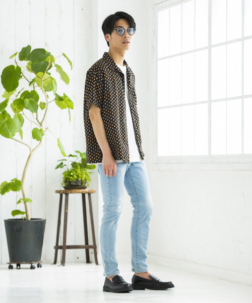 WEGO(ウィゴー)の「WEGO/ストレッチスキニーデニムパンツ(デニムパンツ・メンズ・ダークインディゴブルー/インディゴブルー/ライトインディゴブルー・LARGE/MEDIUM/SMALL/X-LARGE)」の12枚目の写真