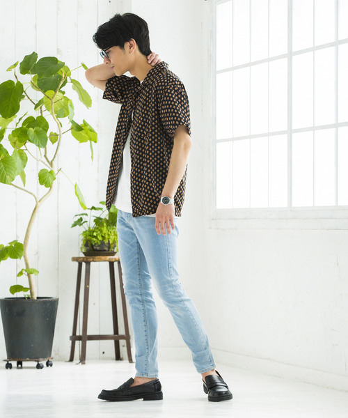 WEGO(ウィゴー)の「WEGO/ストレッチスキニーデニムパンツ(デニムパンツ・メンズ・ダークインディゴブルー/インディゴブルー/ライトインディゴブルー・LARGE/MEDIUM/SMALL/X-LARGE)」の13枚目の写真