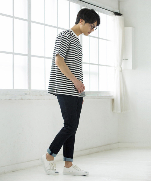 WEGO(ウィゴー)の「WEGO/ストレッチスキニーデニムパンツ(デニムパンツ・メンズ・ダークインディゴブルー/インディゴブルー/ライトインディゴブルー・LARGE/MEDIUM/SMALL/X-LARGE)」の16枚目の写真