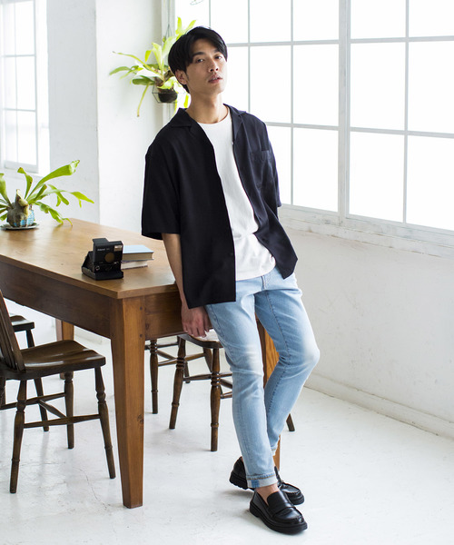 WEGO(ウィゴー)の「WEGO/ストレッチスキニーデニムパンツ(デニムパンツ・メンズ・ダークインディゴブルー/インディゴブルー/ライトインディゴブルー・LARGE/MEDIUM/SMALL/X-LARGE)」の20枚目の写真