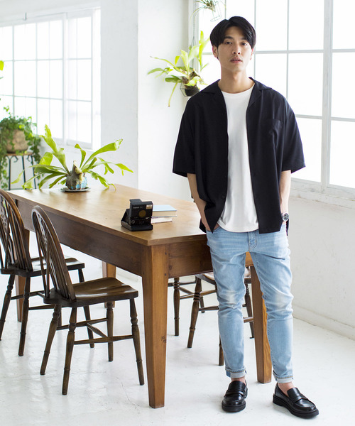 WEGO(ウィゴー)の「WEGO/ストレッチスキニーデニムパンツ(デニムパンツ・メンズ・ダークインディゴブルー/インディゴブルー/ライトインディゴブルー・LARGE/MEDIUM/SMALL/X-LARGE)」の22枚目の写真