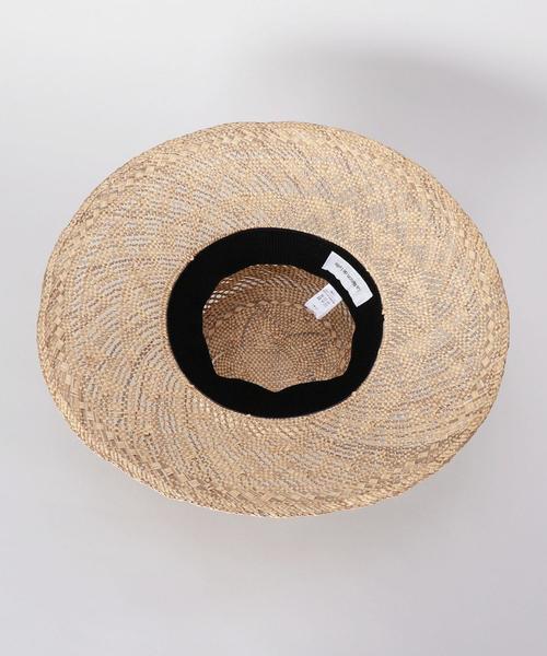 La Maison de Lyllis（メゾンドリリス）の「＜La maison de Lyllis＞FLAT TOP HAT/ハット（ハット・レディース・ナチュラル・FREE）」の2枚目の写真