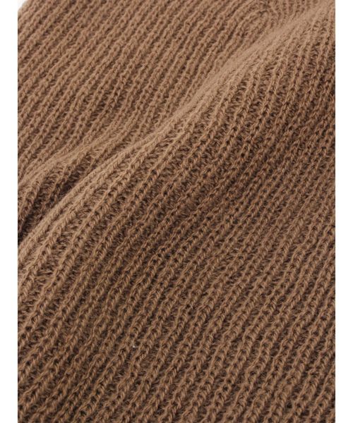 Ungrid（アングリッド）の「リブ編みニット帽（ニットキャップ/ビーニー・レディース・グレー/ブラック/ベージュ・FREE）」の7枚目の写真