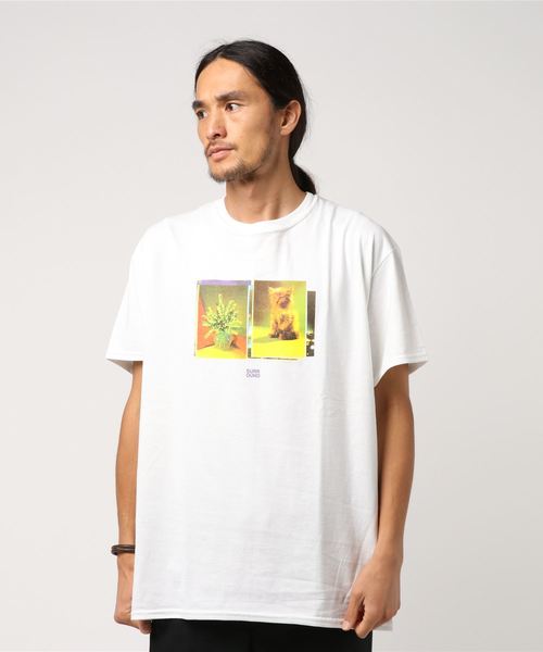 SURROUND（サラウンド）の「【SURROUND/サラウンド】CAT半袖Tシャツ（Tシャツ/カットソー・メンズ・ホワイト/ブラック・MEDIUM/LARGE）」の6枚目の写真