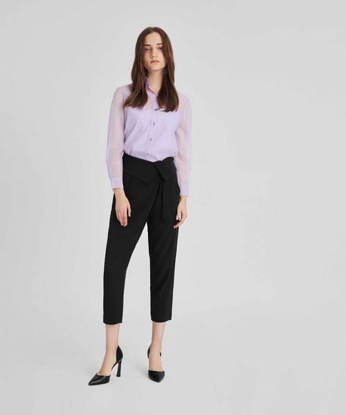 CHARLES & KEITH（チャールズ & キース）の「ポインテッドディテールヒール / POINTED D'ORSAY HEELS（パンプス・レディース・ピンク/ブラック/マスタード・25.5cm/24.5cm/22.5cm/23.5cm/25cm/22cm/23cm）」の8枚目の写真