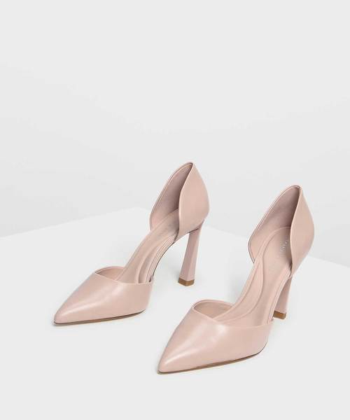 CHARLES & KEITH（チャールズ & キース）の「ポインテッドディテールヒール / POINTED D'ORSAY HEELS（パンプス・レディース・ピンク/ブラック/マスタード・25.5cm/24.5cm/22.5cm/23.5cm/25cm/22cm/23cm）」の17枚目の写真