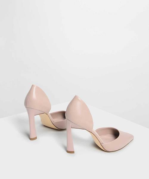 CHARLES & KEITH（チャールズ & キース）の「ポインテッドディテールヒール / POINTED D'ORSAY HEELS（パンプス・レディース・ピンク/ブラック/マスタード・25.5cm/24.5cm/22.5cm/23.5cm/25cm/22cm/23cm）」の18枚目の写真