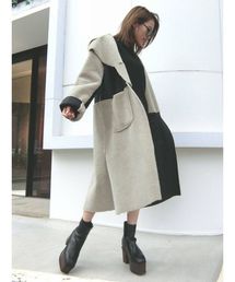 EMODA | リバーシブルムートンコート(ムートンコート)