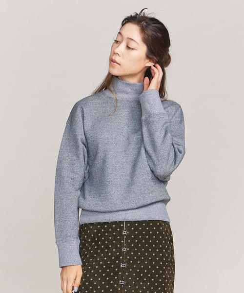 BEAUTY&YOUTH コットン裏毛ハイネックプルオーバー BEAUTY&YOUTH UNITED ARROWS（ビューティーアンドユース