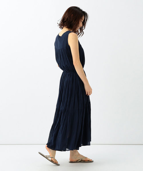 Demi-Luxe BEAMS（デミルクス ビームス）の「ne Quittez pas / 別注 コットンボイル タッセルワンピース（ワンピース・レディース・ネイビー/イエロー/その他・ONE SIZE）」の10枚目の写真