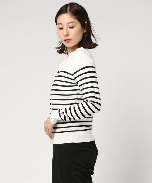 クルーネックカーディガン《EMILCOTONI》 クルーネックカーディガン《EMILCOTONI》