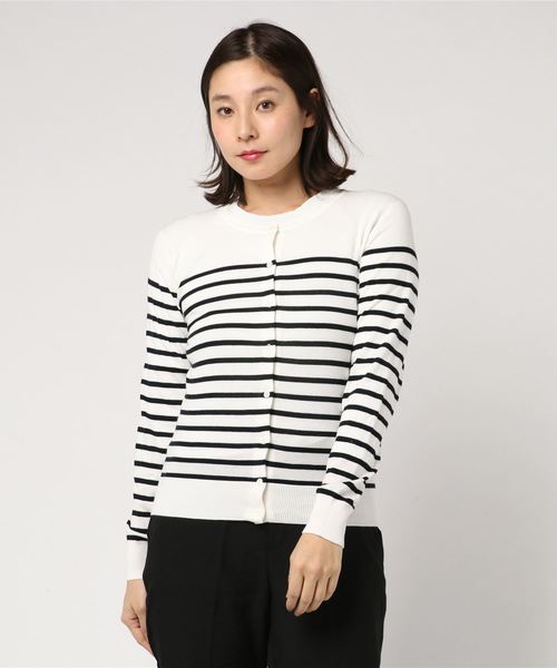 クルーネックカーディガン《EMILCOTONI》 クルーネックカーディガン《EMILCOTONI》