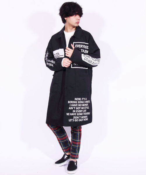 ８(eight)（エイト）の「チェック スキニーパンツ（チノパンツ・メンズ・ブラウン/グレー/グリーン・MEDIUM/LARGE）」の9枚目の写真