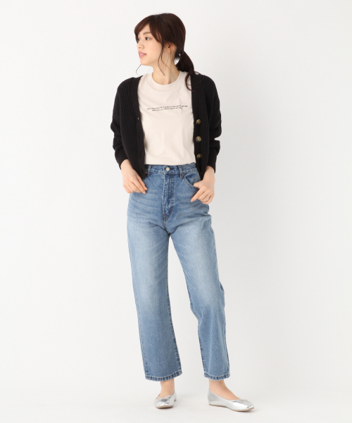 GLOBAL WORK（グローバルワーク）の「アソートプリントT/半袖【吸水速乾】/826225（Tシャツ/カットソー・レディース・ホワイト/ブラック/オフホワイト/ホワイト系その他2/その他/ホワイト系その他3・MEDIUM/LARGE）」の10枚目の写真