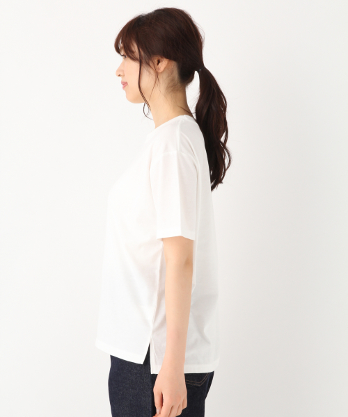 GLOBAL WORK（グローバルワーク）の「アソートプリントT/半袖【吸水速乾】/826225（Tシャツ/カットソー・レディース・ホワイト/ブラック/オフホワイト/ホワイト系その他2/その他/ホワイト系その他3・MEDIUM/LARGE）」の14枚目の写真