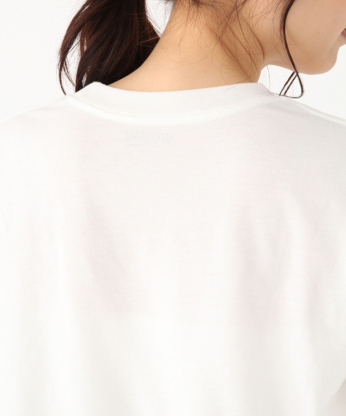 GLOBAL WORK（グローバルワーク）の「アソートプリントT/半袖【吸水速乾】/826225（Tシャツ/カットソー・レディース・ホワイト/ブラック/オフホワイト/ホワイト系その他2/その他/ホワイト系その他3・MEDIUM/LARGE）」の19枚目の写真