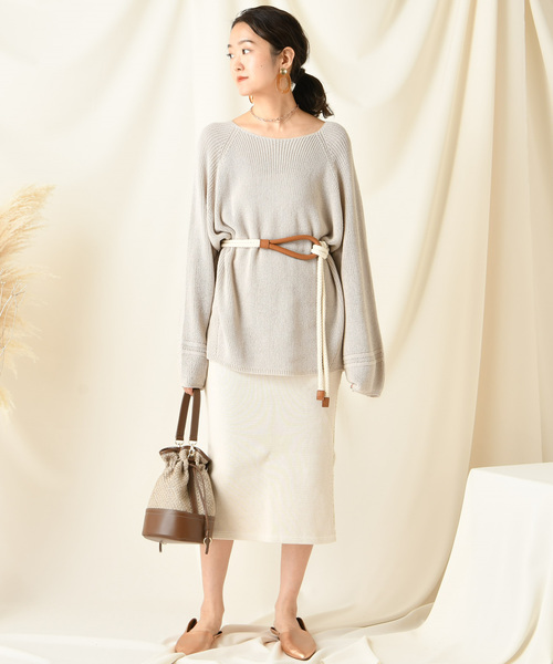 DouDou（ドゥドゥ）の「ロープベルト（ベルト・レディース・ブラウン/シルバー/ブロンズ・FREE）」の5枚目の写真