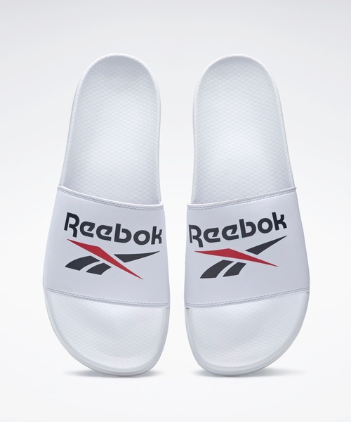 Reebok(リーボック)の「フルギア スライド / FULGERE SLIDES(サンダル・メンズ・ブラック/アーミー/ブルー系その他/ホワイト×ネイビー/ホワイト/ネイビー/ホワイト×ブラック・25.0cm/27.0cm/29.0cm/28.0cm/26.0cm/30.0cm)」の4枚目の写真
