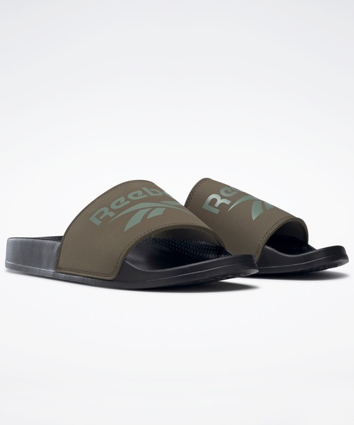 Reebok(リーボック)の「フルギア スライド / FULGERE SLIDES(サンダル・メンズ・ブラック/アーミー/ブルー系その他/ホワイト×ネイビー/ホワイト/ネイビー/ホワイト×ブラック・25.0cm/27.0cm/29.0cm/28.0cm/26.0cm/30.0cm)」の8枚目の写真
