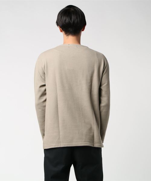 ワッフルボートネック長袖T（Tシャツ/カットソー）｜MinoriTY