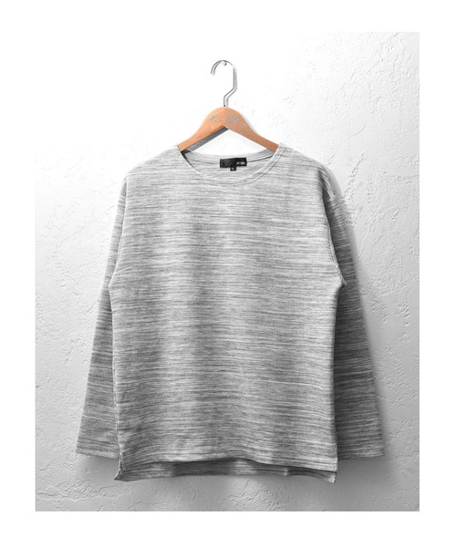 ワッフルボートネック長袖T（Tシャツ/カットソー）｜MinoriTY