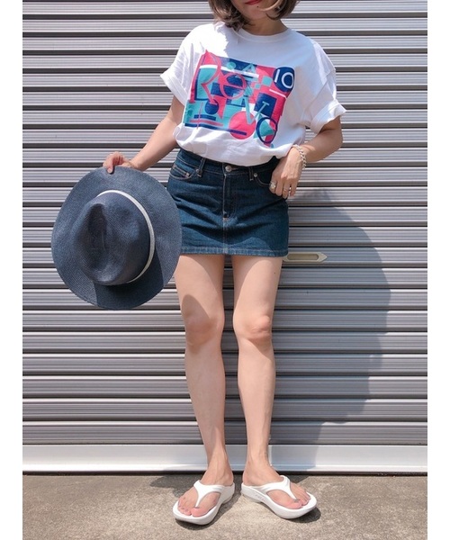 QUEENHEAD（クイーンヘッド）の「つば広ストローハット（ハット・レディース・ライトグレー/ベージュ/ダークネイビー・FREE/XX-LARGE）」の6枚目の写真