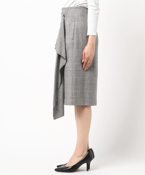 ALLEGE（アレッジ）の「【ALLEGE】Glen check skirt（スカート・レディース・マルチ・1）」の2枚目の写真