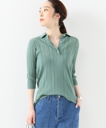 IENA LA BOUCLE Allegria ランダムリブポロ◆