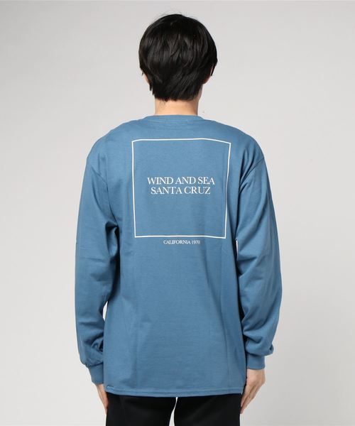 WIND AND SEA（ウィンダンシー）の「WIND AND SEA ウィンダンシー / ロングスリーブT"サンタクルス" LONG SLEEVE CUT-SEWN SANTA CRUZ（Tシャツ/カットソー・メンズ・ブルー/グレー/ホワイト/ブラック・M/L/XL）」の18枚目の写真