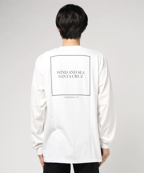 WIND AND SEA（ウィンダンシー）の「WIND AND SEA ウィンダンシー / ロングスリーブT"サンタクルス" LONG SLEEVE CUT-SEWN SANTA CRUZ（Tシャツ/カットソー・メンズ・ブルー/グレー/ホワイト/ブラック・M/L/XL）」の16枚目の写真
