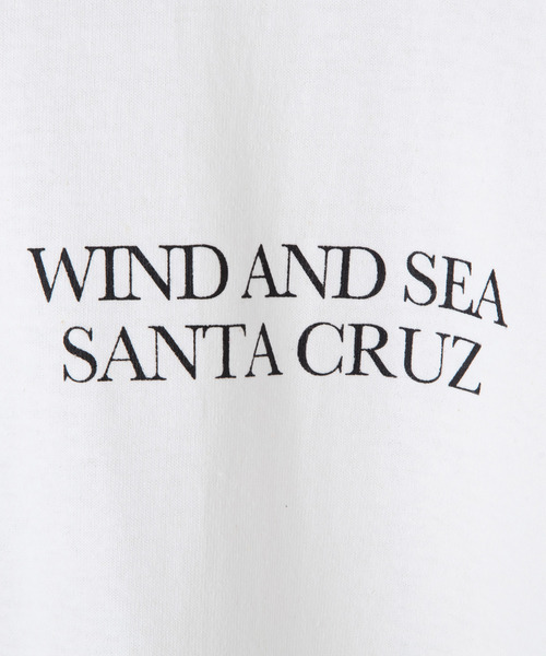 WIND AND SEA（ウィンダンシー）の「WIND AND SEA ウィンダンシー / ロングスリーブT"サンタクルス" LONG SLEEVE CUT-SEWN SANTA CRUZ（Tシャツ/カットソー・メンズ・ブルー/グレー/ホワイト/ブラック・M/L/XL）」の8枚目の写真