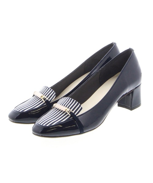 JELLY BEANS(ジェリービーンズ)の「【Ray10月号掲載】ビットパーツローファーパンプス<ふわさら>(125-4522)JELLY BEANS(ジェリービーンズ)(パンプス・レディース・ブラック/ワイン/グレイッシュベージュ/ベージュ/イエロー系その他/ライトグレー/ネイビー・22/22.5/23/23.5/24/24.5/25/21.5/25.5)」の5枚目の写真