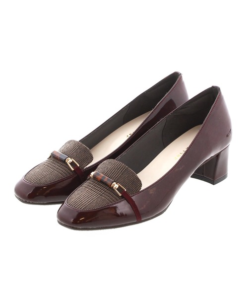 JELLY BEANS(ジェリービーンズ)の「【Ray10月号掲載】ビットパーツローファーパンプス<ふわさら>(125-4522)JELLY BEANS(ジェリービーンズ)(パンプス・レディース・ブラック/ワイン/グレイッシュベージュ/ベージュ/イエロー系その他/ライトグレー/ネイビー・22/22.5/23/23.5/24/24.5/25/21.5/25.5)」の7枚目の写真