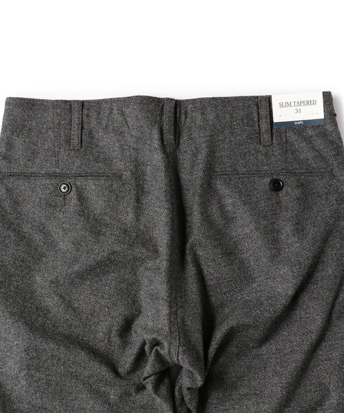 SHIPS(シップス)の「SC: ホームスパン ウール テーパード チノパンツ(その他パンツ・メンズ・ダークブルー/グレー/チャコールグレー・29/32/30/31/33/34)」の10枚目の写真