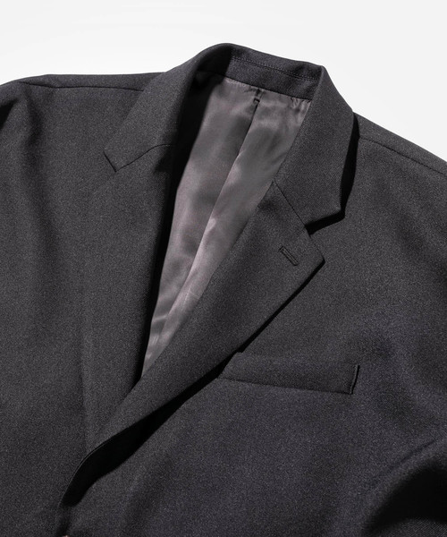 MR.OLIVE（ミスターオリーブ）の「【セットアップ対応】RETORO POLYESTER TWILL / 80'S オーバーサイズ  ソフト ジャケット（テーラードジャケット・メンズ・ブラック/ブラウン/グリーン・SMALL/MEDIUM/LARGE）」の5枚目の写真