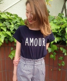 Chico | AMOUR刺繍T(Tシャツ/カットソー)